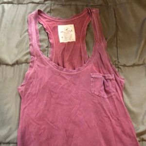 Maroon tank